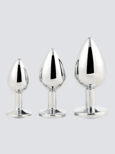 Set kovových análních kolíčků Dreamtoys Gleaming Love
