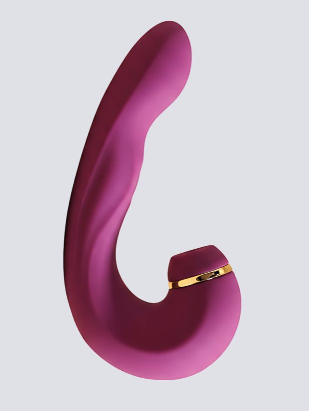 Pulzační vibrátor se stimulátorem klitorisu DKK Allure Pulse 2 - Barva: Zelená