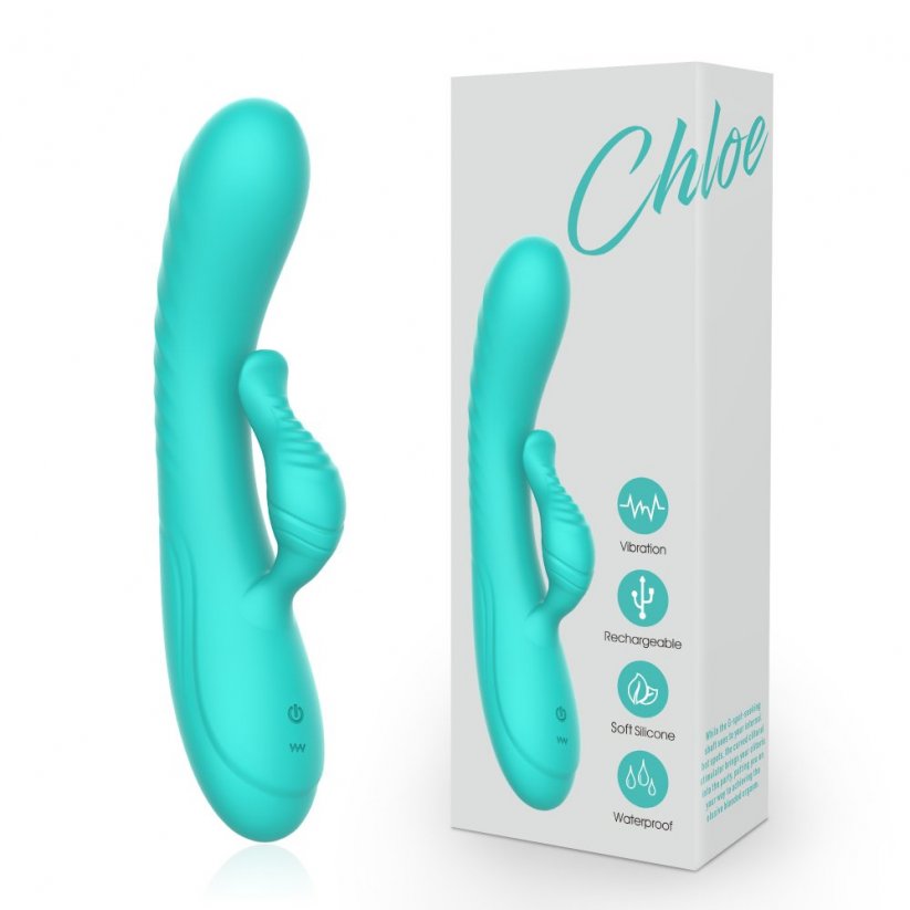 Vibrátor s výběžkem na klitoris Chloe