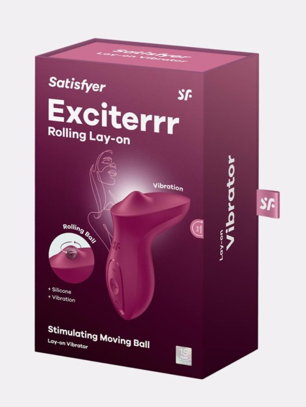 Stimulátor klitorisu Satisfyer Exciterrr
