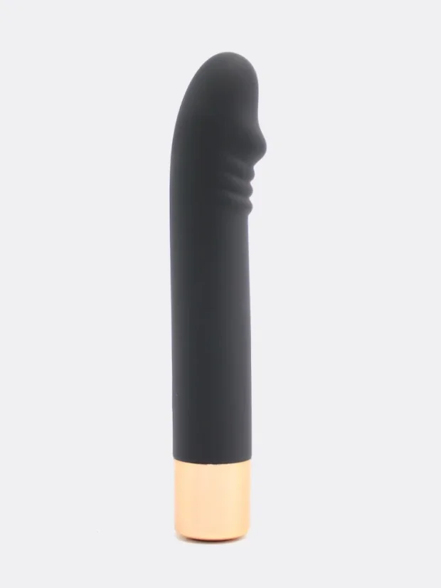 Mini vibrátor DK Toys Spark Bullet - Barva: Černá