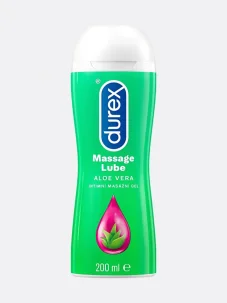 Durex Intimní masážní gel 2v1 s Aloe Vera 200 ml