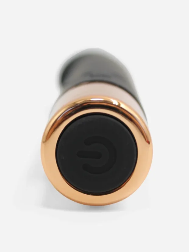 Mini vibrátor DK Toys Spark Bullet - Barva: Černá