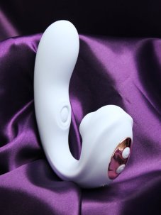 Pulzační vibrátor Amanda 3v1 se stimulátorem klitorisu