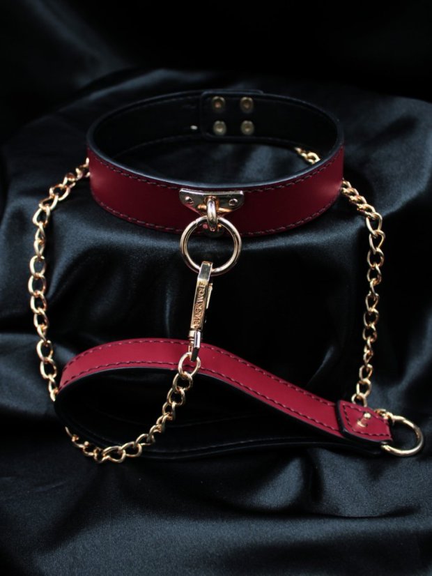 Luxusní BDSM sada z veganské kůže DKK Cosplay Games