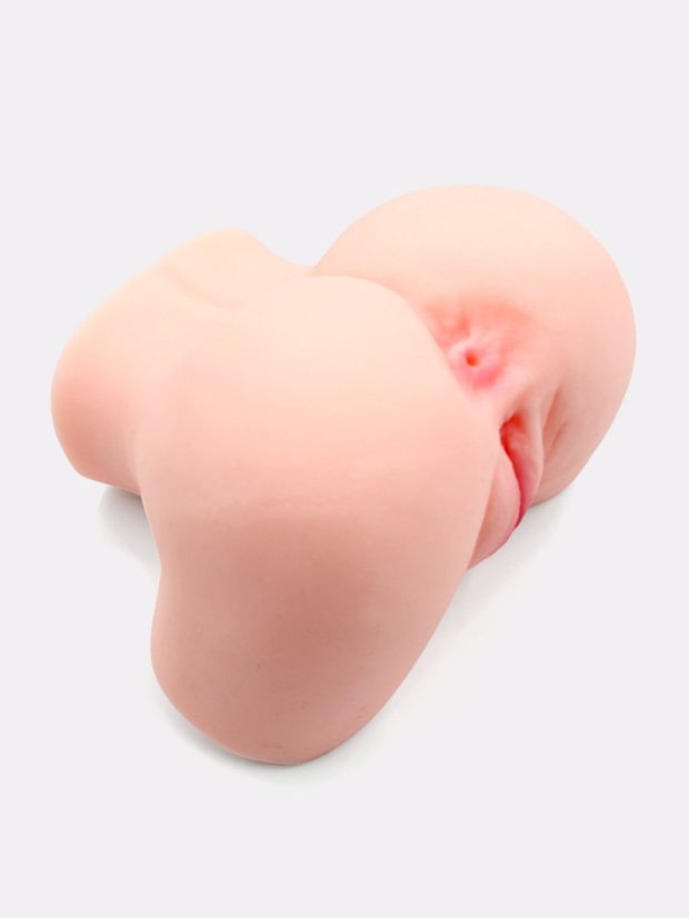 Silikonový zadeček S-Hande Elise s análkem a vaginou