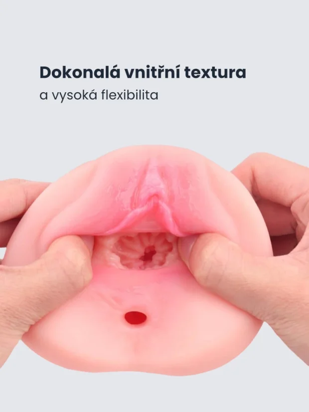 Umělá vagina a análek S-Hande Double Fucker Isha