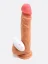 Vibrační a přirážecí dildo DK Toys Power Rider s přísavkou 23 cm