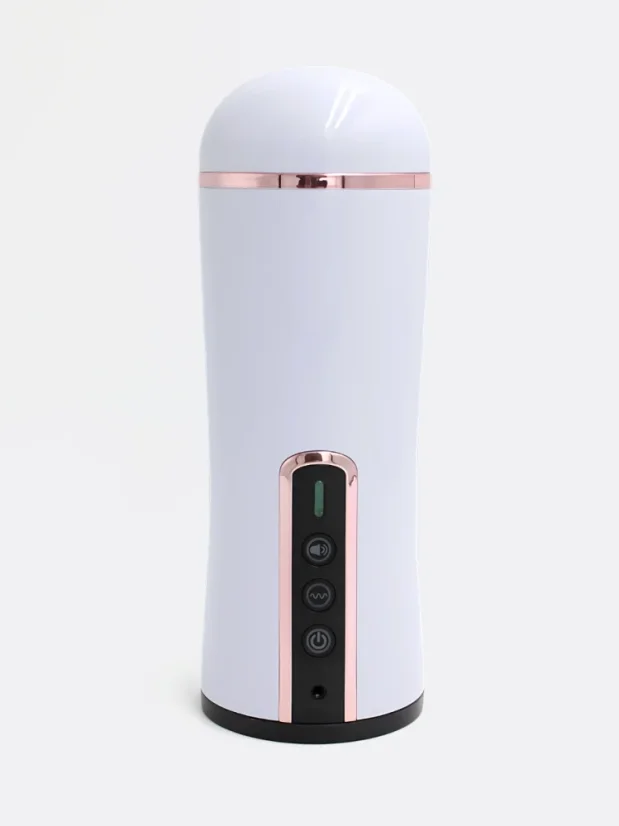 Vzdychající automatický masturbátor Everycom Tender s funkcí sání