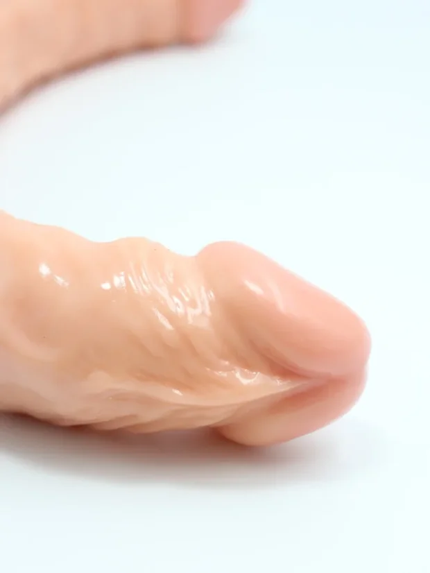 Oboustranné dildo DK Toys XXL Double Ender 41 cm - Barva: Černá
