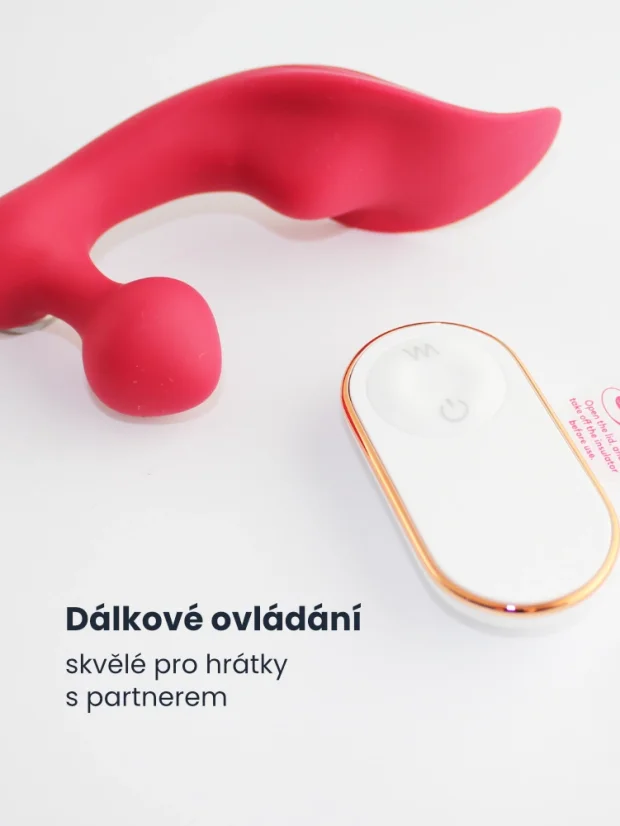 Vibrátor do kalhotek S-Hande Chomper na dálkové ovládání