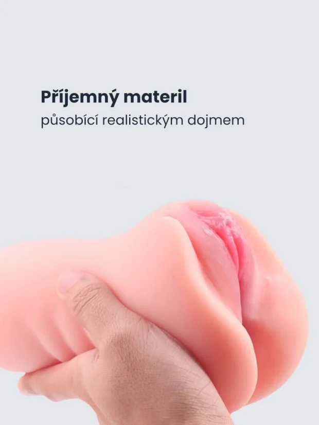 Umělá vagina a análek DKK Double Fucker Isha