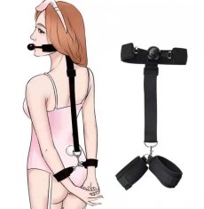 Bondage postroj s roubíkem