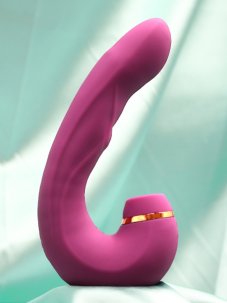 Pulzační vibrátor se stimulátorem klitorisu DKK Allure Pulse 2