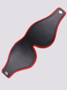 Maska na oči BlackRed z pravé kůže
