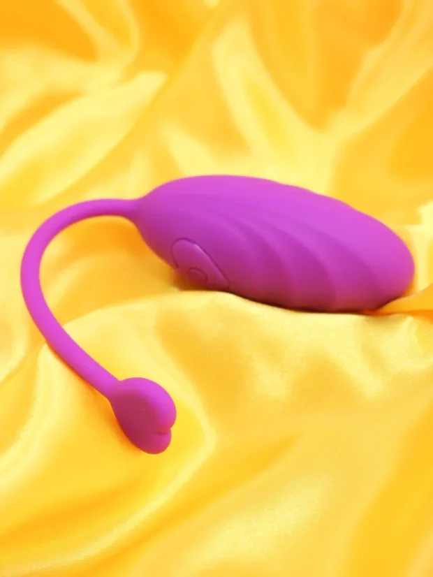 Vibrační vajíčko DK Toys Siren ovládané mobilem - Barva: Růžová