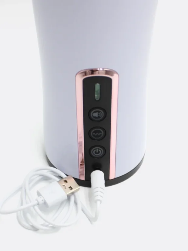 Vzdychající automatický masturbátor Everycom Tender s funkcí sání