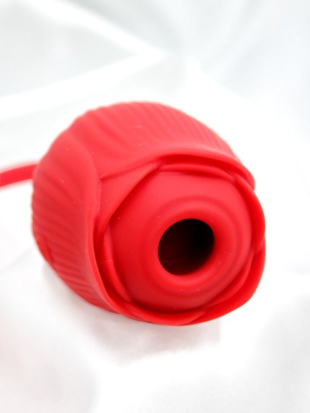 Stimulátor klitorisu DKK Love Petal s přirážecím minivibrátorem