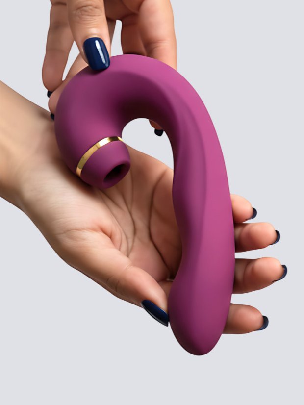 Pulzační vibrátor se stimulátorem klitorisu DKK Allure Pulse 2