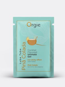 Lubrikační gel s příchutí Orgie Lube Tube Piňa Colada 2 ml