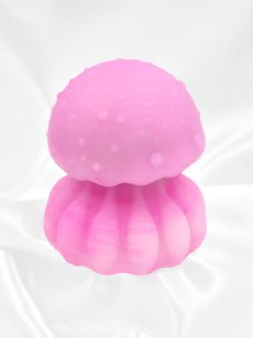 Svítící stimulátor klitorisu Zepu Pink Zoom Jellyfish Light