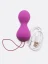 Sada vibračních venušiných kuliček DK Toys Purr Balls s ovladačem - Barva: Růžová