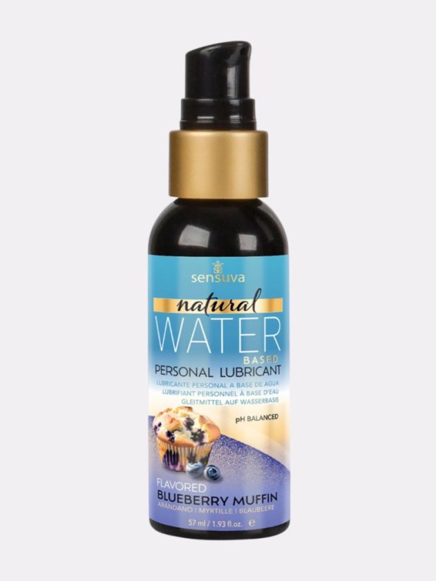 Lubrikační gel Sensuva Natural Blueberry Muffin 57 ml