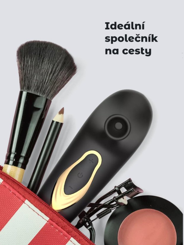 Pulzační stimulátor klitorisu DKK Basic Tess - Barva: Růžová