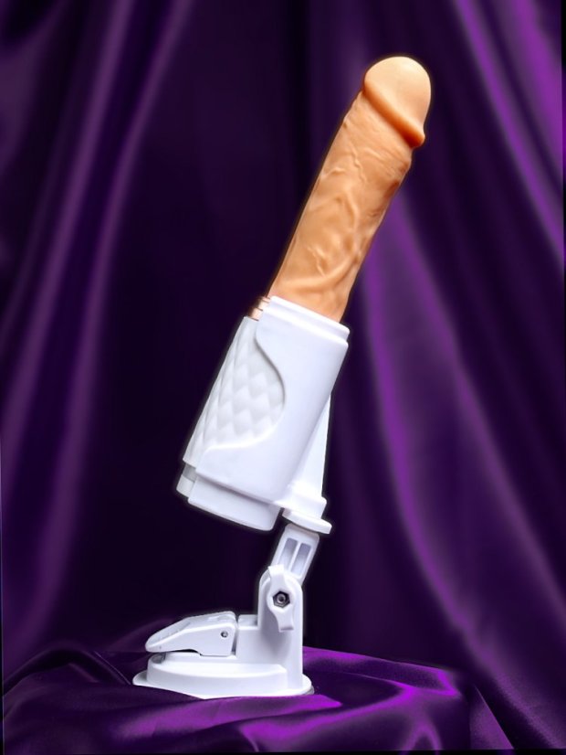 Automatické vyhřívané dildo Joyride s přirážením