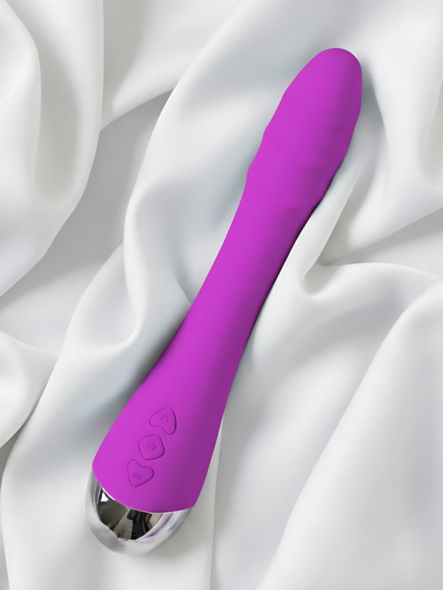 Vibrátor na bod G DKK Silver Fox