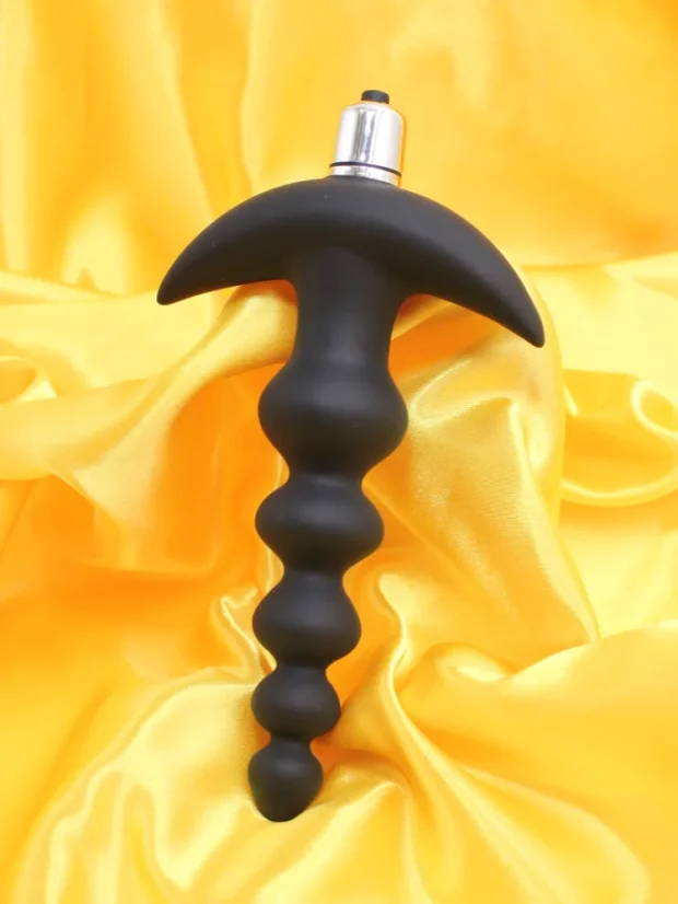 Flexibilní vibrační anální kuličky DKK Vibe Chain