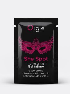 Stimulační gel na bod G Orgie She Spot 1 ml na zkoušku