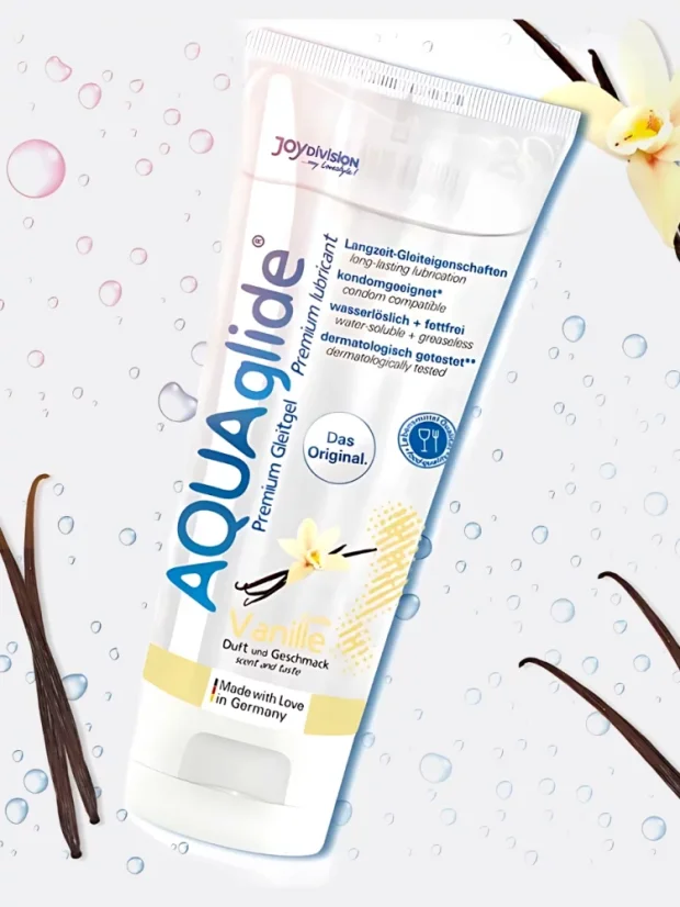 Lubrikační gel AQUAglide, Vanilka, 100 ml