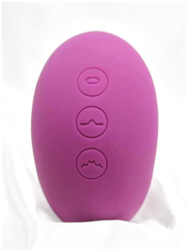 Pulzační vibrátor se stimulátorem klitorisu DKK Allure Pulse 2
