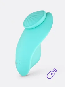 Vibrátor do kalhotek S-Hande Leaf s dálkovým ovládáním