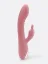 Pulzační vibrátor Amelia s výběžkem na klitoris - Barva: Rose