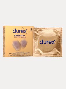 Durex Sensual Extra Lube 3ks
