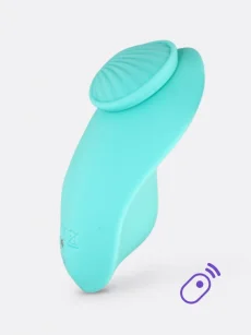 Vibrátor do kalhotek S-Hande Leaf s dálkovým ovládáním