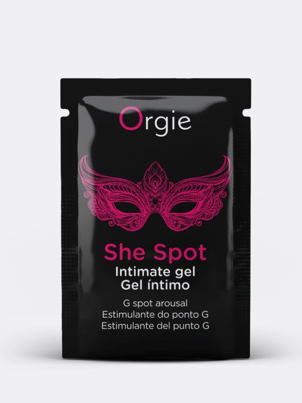 Stimulační gel na bod G Orgie She Spot 1 ml na zkoušku