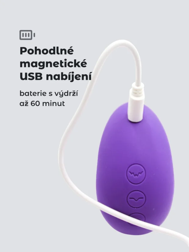 Pulzační vibrátor se stimulátorem klitorisu DKK Allure Pulse 2 - Barva: Růžová