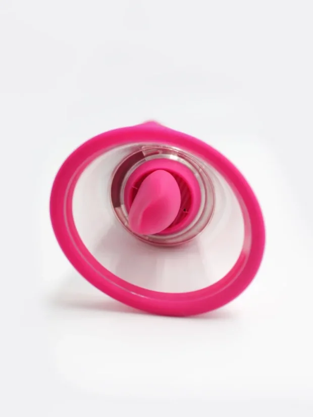 Vibrační vakuová pumpa S-Hande Sabrina 3v1 s jazýčkem na klitoris