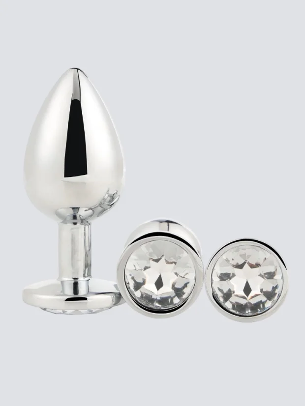 Set kovových análních kolíčků Dreamtoys Gleaming Love