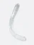 Oboustranné XXL dildo DK Toys Jumbo Double 37 cm - Barva: Průhledná