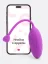 Vibrační vajíčko DK Toys Siren ovládané mobilem - Barva: Růžová