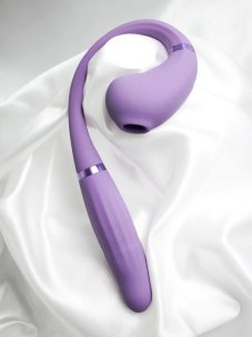 Přirážecí vibrátor se stimulátorem Nefenté