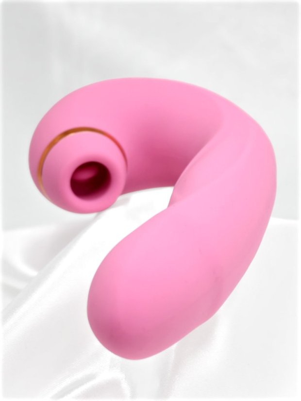 Pulzační vibrátor se stimulátorem klitorisu DKK Allure Pulse 2