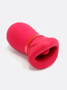 Vibrační a sací stimulátor DKK Red Kiss