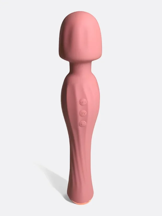 Vibrační hlavice Style Vibes Elle s 20 módy vibrací a 8 rychlostmi - Barva: Rose