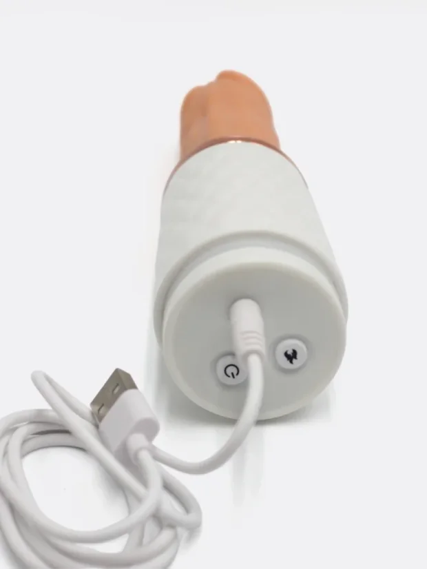 Automatické vyhřívané dildo Joyride s přirážením