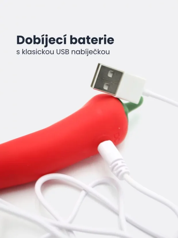 Pikantní Chilli vibrátor